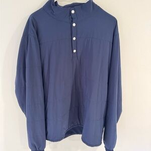 FootJoy Navy Blue Button Down Windbreaker